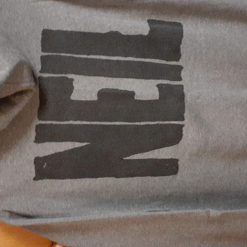 neil young crazy horse adult med. grey hoodie - Picture 4 of 4